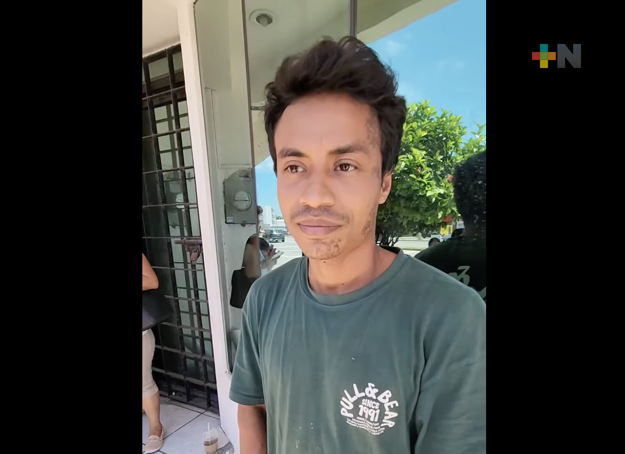 Agradece Irving Acosta respaldo del gobernador, afirma buen trato de la policía